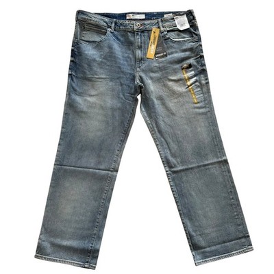 Lee Modern Series Mens Straight Fit Comfort Stretch Cotton Denim Jeans Lightwash