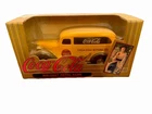 Coke Brand  Die-Cast Metal Bank Chevy ERTL Delivery Van Yellow Vintage 1995 NOS