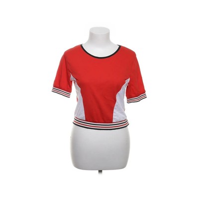 Ambar, T-shirt, Größe: M, Rot/Weiß/Schwarz, Baumwolle, Streifen, Damen #BGR