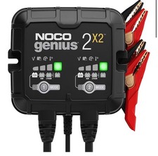 Noco Genius2x2 612v 2-bank Battery Charger Trickle Charger Maintainer New