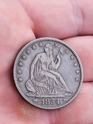 1854-O Seated Liberty Half Dollar