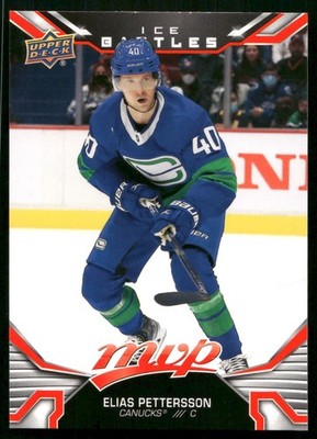 Elias Pettersson - 2022-23 Upper Deck MVP Hockey - Ice Battles #4
