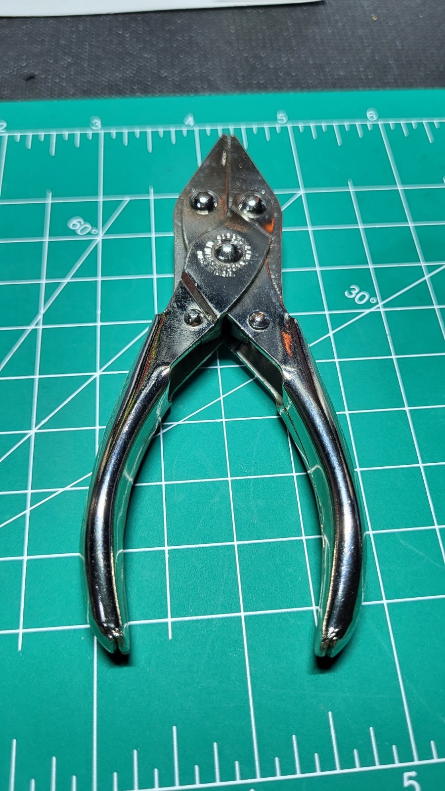Sargent  Mod# 100-4.5 4 1/2" Flat nose Pliers. Vintage In Box MINT