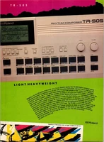 1986 • ROLAND TR-505 Rhythm Composer print ad • 80s Drum machine BA.33