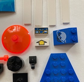 3 Lego Ice Planet lot: 6898 Ice-Sat V, 6834 Cel. Sled, 6814 Tunnelator- all 100%