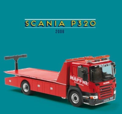1/43 Camión truck trayler Scania P320 2006 Mapfre Asistencia No