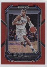 2023-24 Panini Prizm Draft Picks Red Prizm 245/299 Jayson Tatum #51 r9d