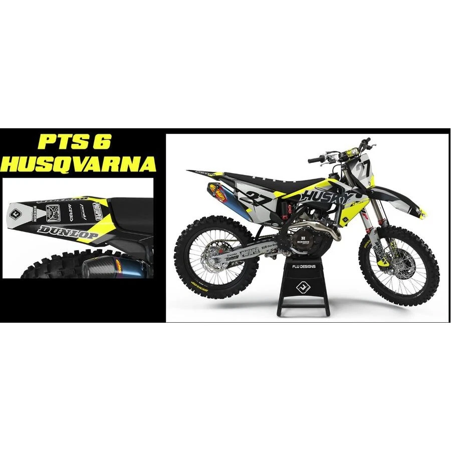 Kit Gráfico FLU Designs Pro Team Serie 6 - Husqvarna 61011 Foto 3 de 4