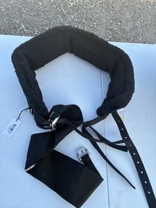 Horze Lunging Surcingle Nylon - Black - Horse,Other Training Equipment