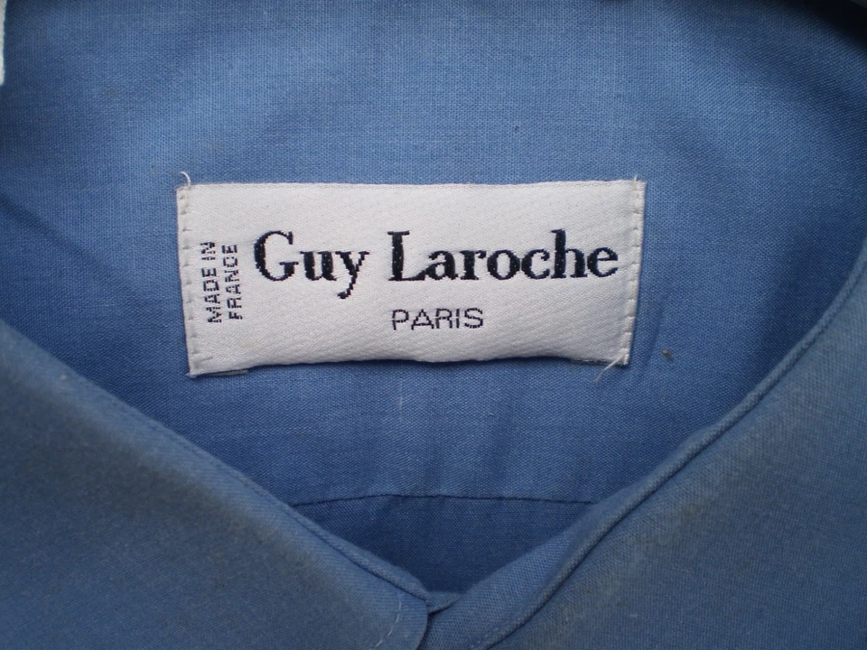 CHEMISE GUY LAROCHE BLEUE - Photo 3/4
