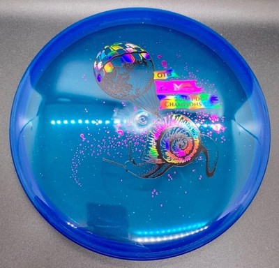 MVP Axiom Prism Proton Soft Envy - ALL BLUE Rare OTB Champions Special Disc Golf