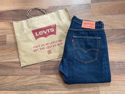 LEVIS 501 Herren Jeans 32 / 30 Blau w. NEU W32 L30 Hose STRAUSS NP: 99,95 