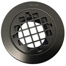 Kohler 9132-2BZ Round Shower Drain with Grid Strainer - Oil Rubbed Bronze