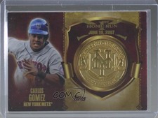 2015 Topps Update First Home Run Medallions Carlos Gomez #FHRM-22 fm0