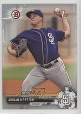 2017 Bowman Prospects Silver 307/499 Adrian Morejon #BP130 03j5