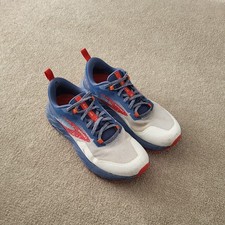 Brooks Cascadia 17 Blue White Trail Running Hiking Trainers UK Size 7 EU 40.5