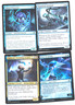 HUMAN -ROBOT BLUE/BL DECK-40 CARDS MTG MAGIC N-MINT EDGE OF ETERNITIES FOILS T19