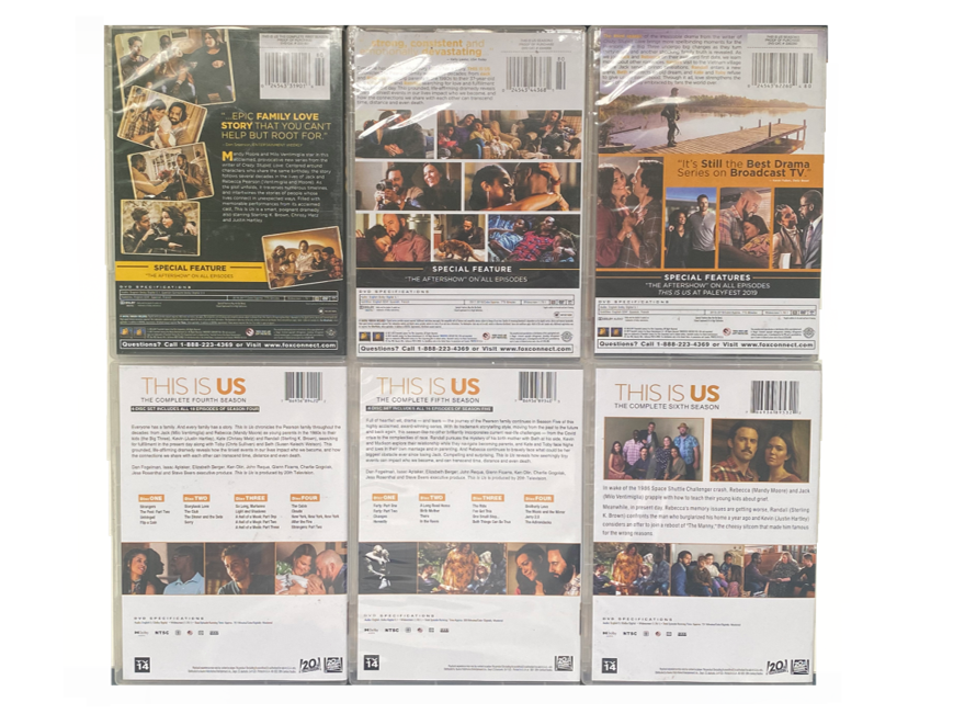 This Is Us: The Complete season 1-6 (DVD, 2025, 27-Disc box Set