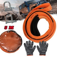 Abschleppseil 8000kg/8T Zugseil Abschlepphilfe Abschleppschlinge Abschleppgurt