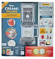 Ninja CREAMi Deluxe 11-in-1 Ice Cream and Frozen Treat Maker XL Size