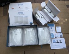 NETGEAR Orbi AC3000 Mesh WiFi System RBR50 Router  2 RBS50 Satellites