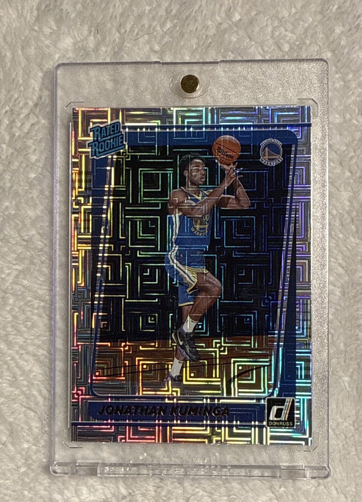 2021-22 Panini Donruss - Rated Rookie Jonathan Kuminga #240 Choice Signatures