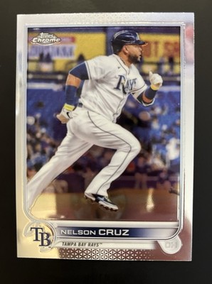 2022 Topps #104 NELSON CRUZ - Tampa Bay Rays