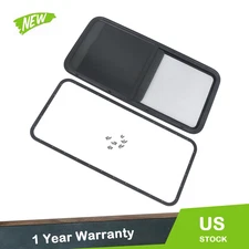 W/ Screen Horizontal Slider RV Window Cargo Trailer For 48" Width X 22" Height