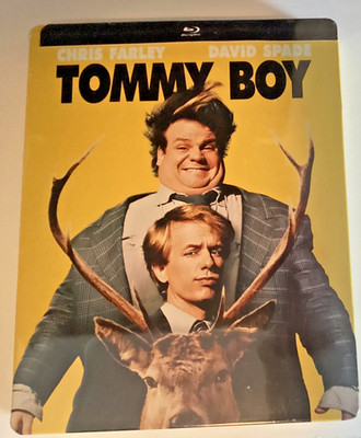 Tommy Boy Blu-ray Steelbook, Chris Farley David Spade, Rob Lowe, Bo Derek