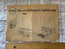KIBRI 9901 Büro mit Abfüllrampe für Tankfahrzeuge BAUANLEITUNG