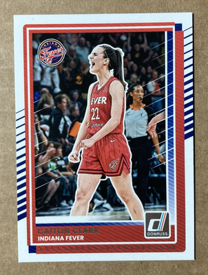 #ad #ad 2025 Donruss WNBA Caitlin Clark #47 Indiana Fever $2.00