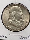 1952S Franklin 90% SILVER Half Dollar VF/XF/AU Nice Coin #122.