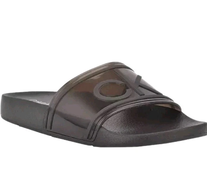 Calvin Klein Black Slide Sandals for Men for sale | eBay display picture 1