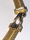 RARE VINTAGE BALENCIAGA PARIS NECKLACE GOLD PLATED — photo 8