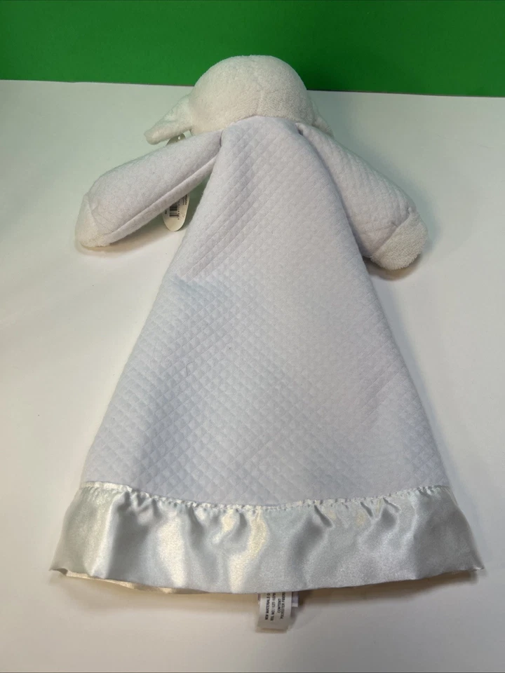 Mary Meyer Baby Lovey White Lamb Sheep Security Blanket Plush Bless This Child - Image 4 of 4