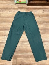 Vintage 90's Columbia Green Waterproof Lightweight Hiking Pants Woman  s Large