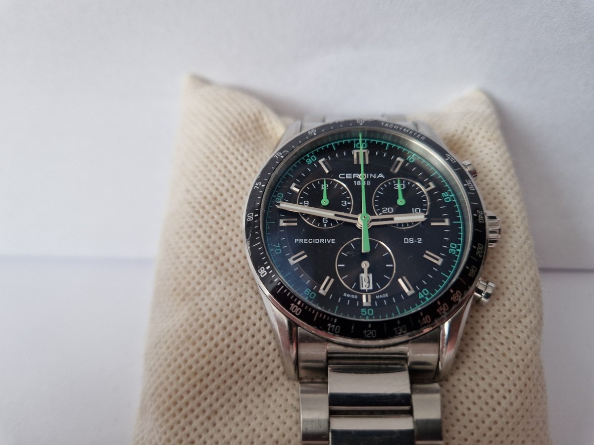CERTINA DS 2 Precidrive Chronograph -Date-Ref -Quartz -Diver 100 m