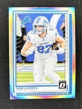 2025 Donruss Optic Holo #196 Sam LaPorta, Detroit Lions