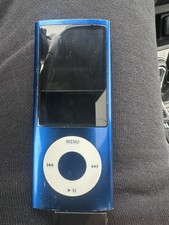 Apple iPod nano 5th Generation Blue 8GB A1320 Inscribed