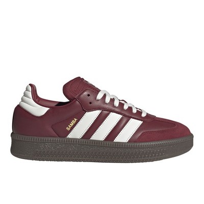 adidas Samba Xlg Lace Up  Mens Red Sneakers Casual Shoes JR0925