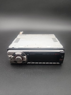 Sony XPlod CDX-F5000 52Wx4 6 Disc CD Changer /w Face Plate - UNTESTED