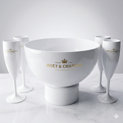 Moet Chandon Ice Bucket XL Matte Set New | eBay