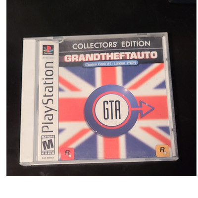 Rockstar Games Grand Theft Auto: London 1969 PS1 Action Adventure CE NTSC-U/C
