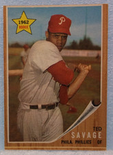 1962 Topps Ted Savage
