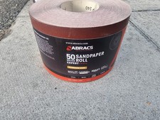 Abracs Sandpaper Roll 115mm x 50m – 240 Grit – General Purpose