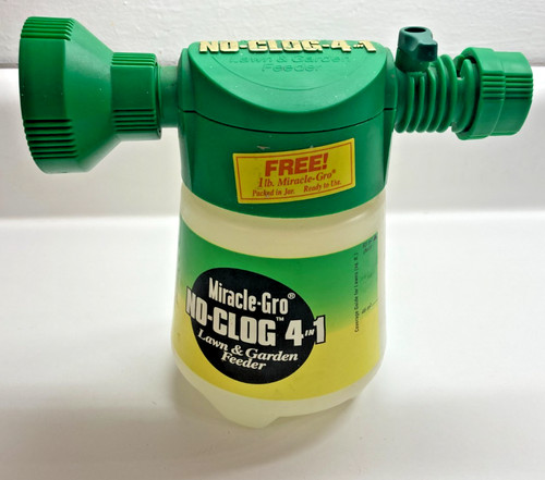 Vintage Miracle-Gro NO Clog 4 in 1 lawn and garden Sprayer Bottle