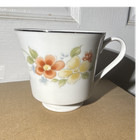 Annabelle Fine China Floral Porcelain Mug w/ Handle, Japan, White — photo 1