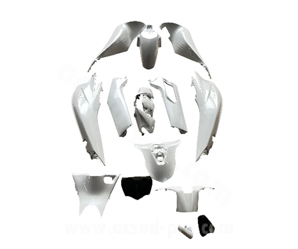 ACSUD KIT CARENE 13 PEZZI CARENE HONDA SH 125 150 2020 2021 2022 2023 2024 BIANCO