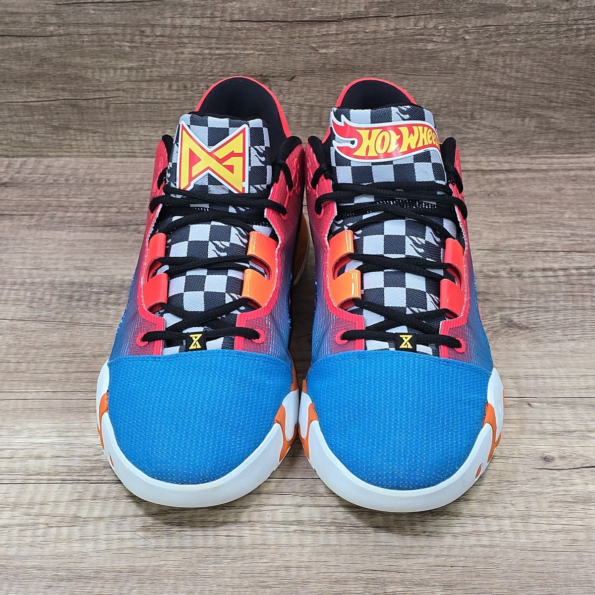 シューズ(男性用) Nike PG 6 NRG Hot Wheels 26cm Nike PG 6 NRG x Hot Wheels Men's Size 14 Blue Orange Red Sneakers