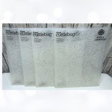 Anna Griffin LACE Amelie Juliet Camilla Embossing Folders Lot of 4